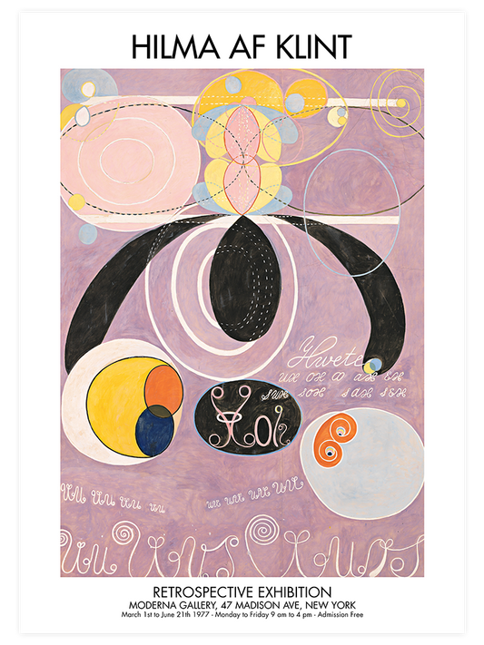 Hilma Af Klint Ten Largest - Poster Seti Duo