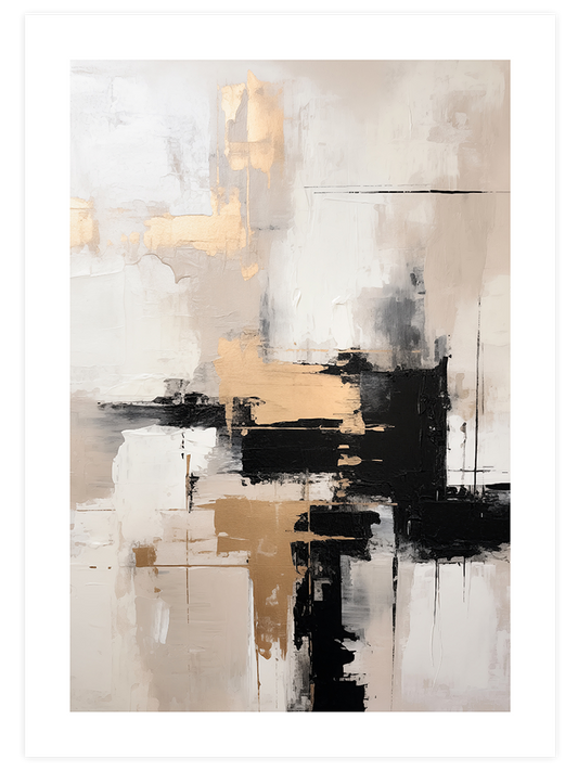 Abstract Feelings Poster - Giclée Baskı