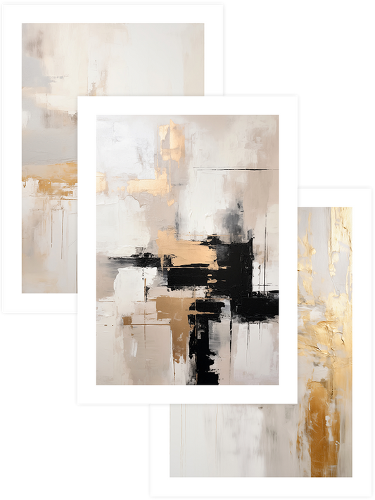 Abstract Feelings - Poster Seti Trio