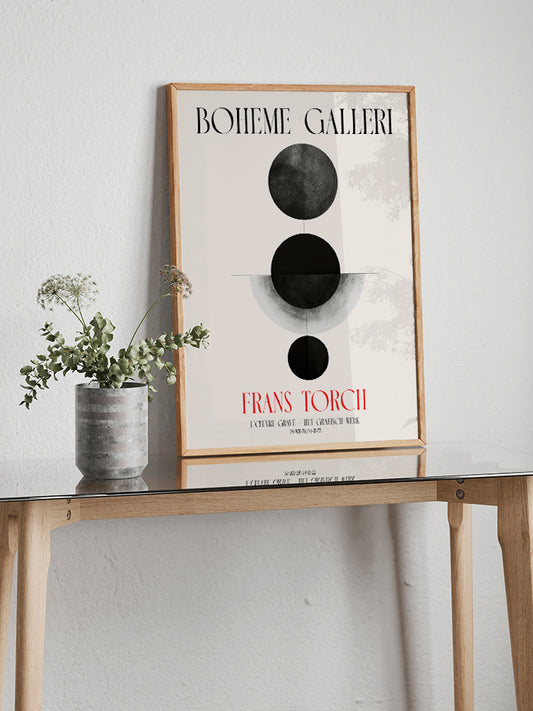 Boheme Galleri N3 Poster - Giclée Baskı