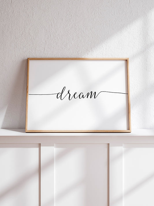 Dream Poster - Giclée Baskı