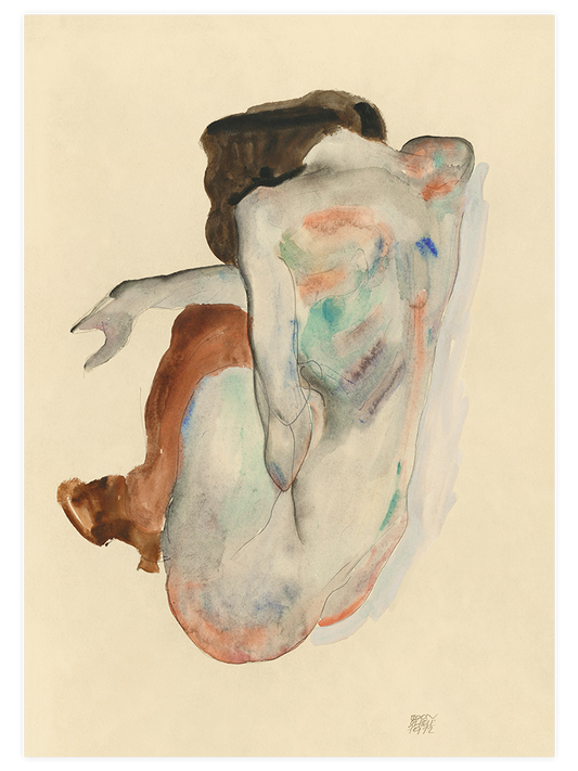 Egon Schiele Scornful Woman - Poster Seti Duo