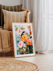 Fleurs Eternelles N2 Poster - Giclée Baskı