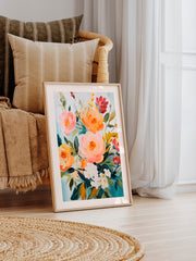 Fleurs Eternelles Poster - Giclée Baskı