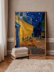 Vincent van Gogh Café Terrace at Night - Art Print