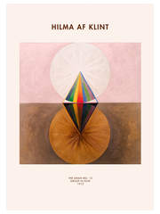 Hilma Af Klint The Swan No.12 Poster - Giclée Baskı