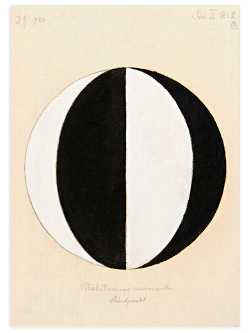 Hilma Af Klint The Current Standpoint of the Mahatmas - Art Print