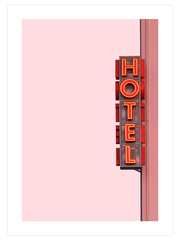 Chic Hotel Poster Seti