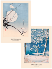 Kawase & Shoda Snow and the Moon - Poster Seti Duo