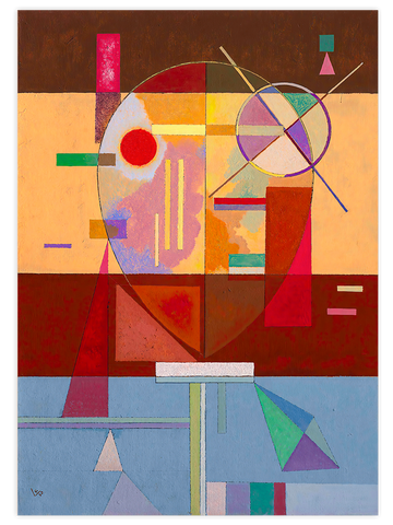 Kandinsky Disintegrated Tension - Art Print