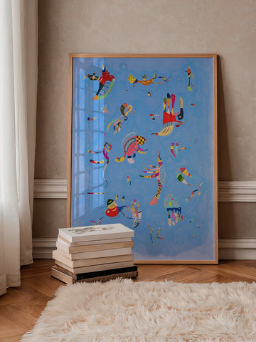 Wassily Kandinsky Sky Blue - Art Print