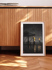 Kawase Shin Ohashi Bridge Poster - Giclée Baskı