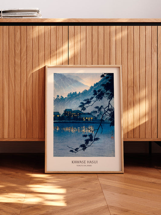 Kawase Yumoto Spa, Nikko Poster  - Giclée Baskı