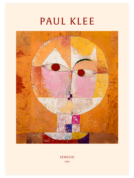 Paul Klee Senecio - Poster Seti Duo