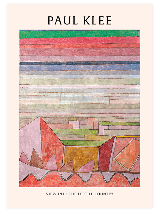 Paul Klee Fertile Country - Poster Seti Duo