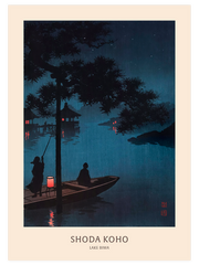 Koho Shoda Lake Biwa Poster - Giclée Baskı