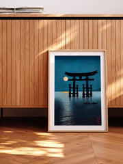 Koho Shoda Shrine Gate Of Miyajima Poster - Giclée Baskı