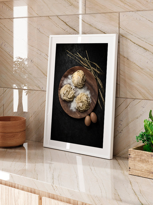 The Art Of Making Pasta Poster - Giclée Baskı