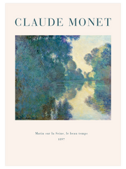 Claude Monet The Artist's Garden - Poster Seti Duo