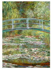 Claude Monet The Waterlily Pond, Green Harmony - Art Print