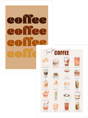 Coffee Lovers - Poster Seti Duo