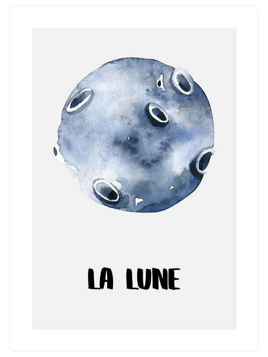 La Terre & La Lune - Poster Seti Duo