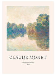 Claude Monet The Seine - Poster Seti Duo