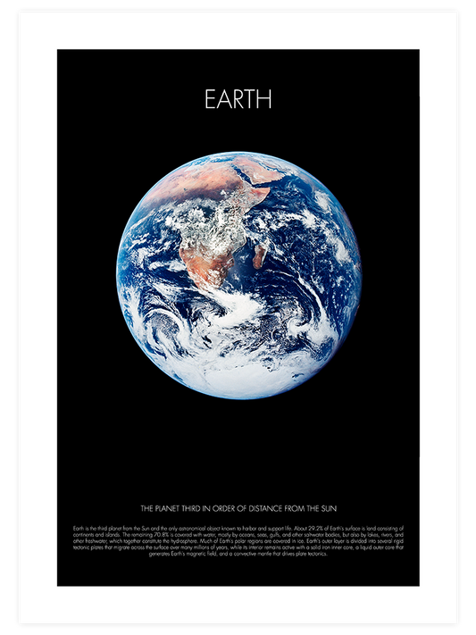 Earth & Moon - Poster Seti Duo