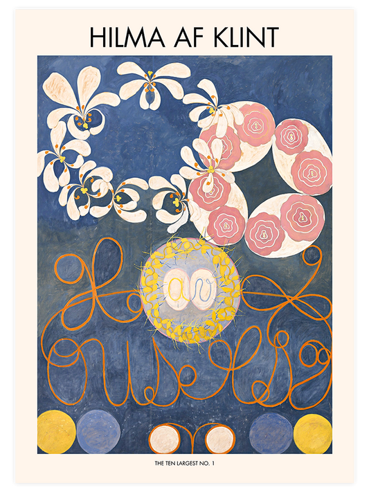 Hilma Af Klint The Ten Largest No.1 & 2 - Poster Seti Duo