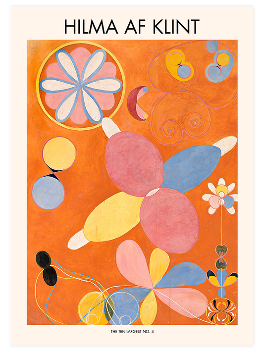 Hilma Af Klint The Ten Largest No.3 & 4 - Poster Seti Duo