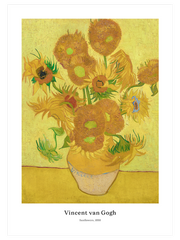 Van Gogh Sunflowers - Poster Seti Duo