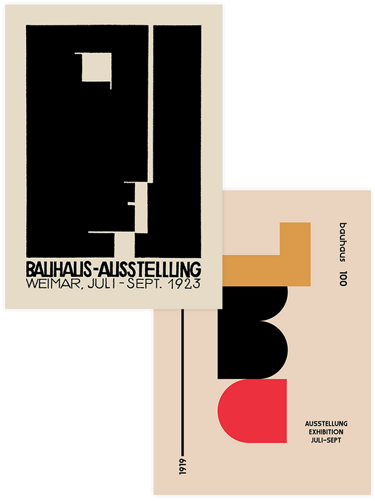 Bauhaus Afiş - Poster Seti Duo