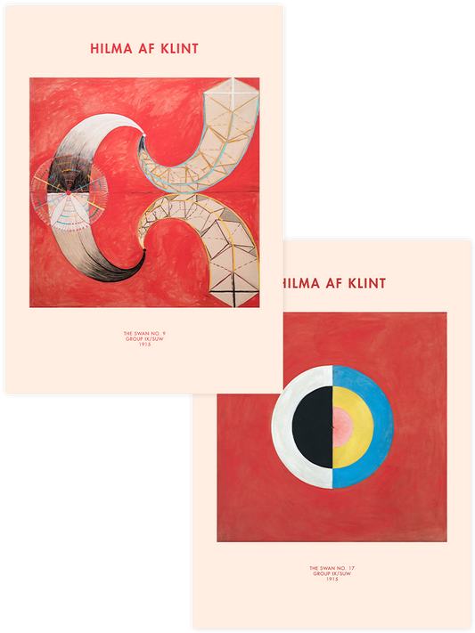 Hilma Af Klint The Swan - Poster Seti Duo