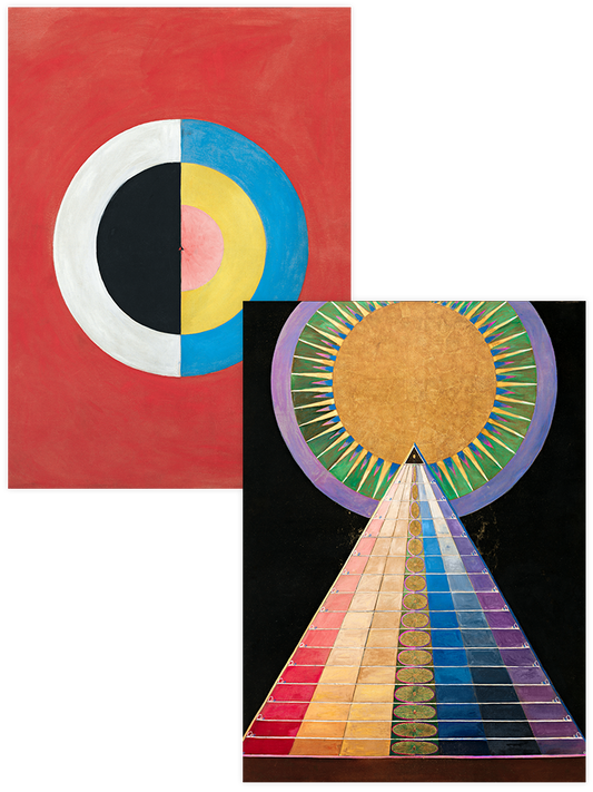 Hilma Af Klint Kuğu - Poster Seti Duo