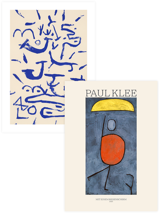 Paul Klee Umbrella - Poster Seti Duo