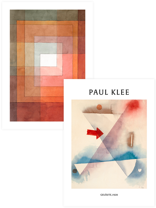 Paul Klee Gelaute Afiş - Poster Seti Duo