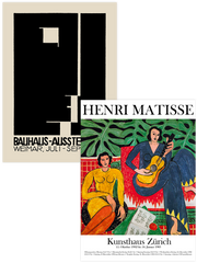 Bauhaus & Matisse - Poster Seti Duo