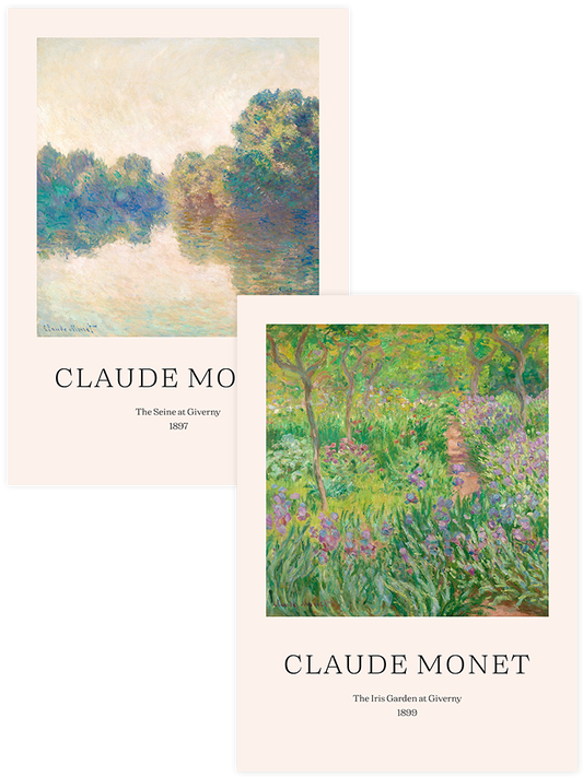 Claude Monet The Seine - Poster Seti Duo