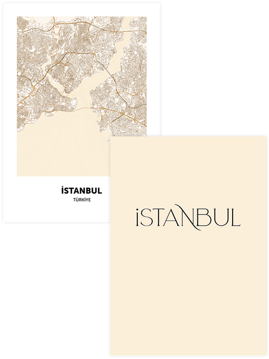 Istanbul with Style - Poster Seti Duo