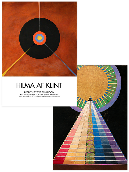 Hilma Af Klint Altarpiece - Poster Seti Duo