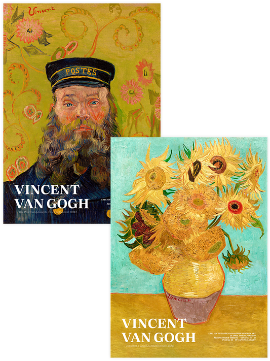 Van Gogh Postman - Poster Seti Duo