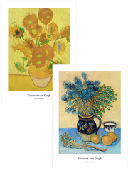 Van Gogh Sunflowers - Poster Seti Duo