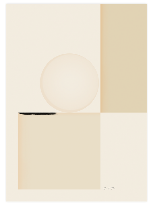 Beige Sophistication - Poster Seti Duo