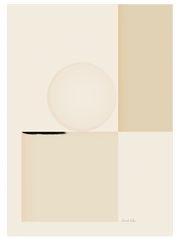 Beige Sophistication - Poster Seti Duo