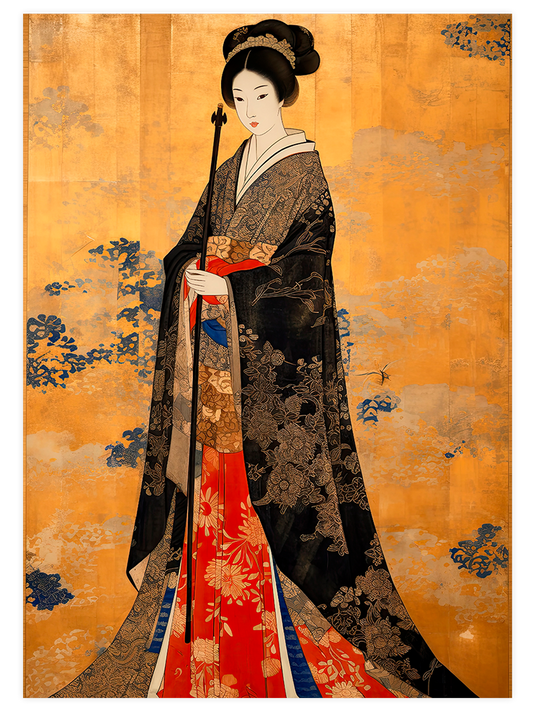 Shogun Woman Poster - Giclée Baskı