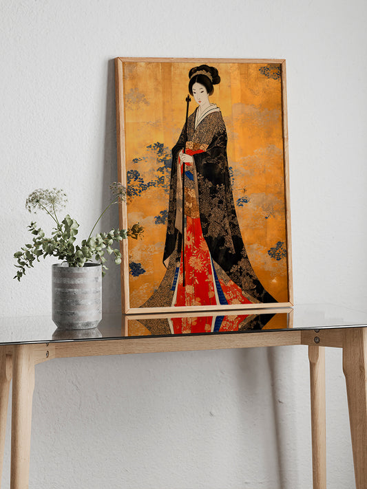 Shogun Woman Poster - Giclée Baskı