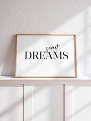 Sweet Dreams Poster - Giclée Baskı