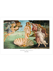 Botticelli The Birth Of Venus (Venüs’ün Doğuşu) Poster - Giclée Baskı