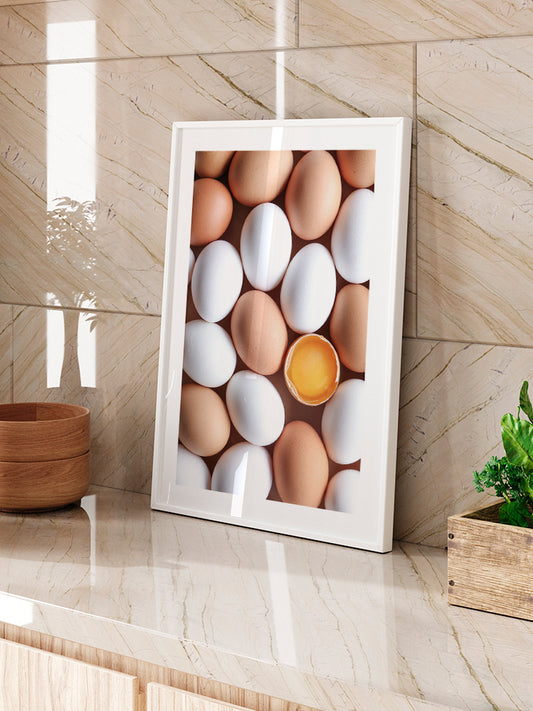 Eggs Poster - Giclée Baskı