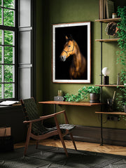 The Horse Poster - Giclée Baskı